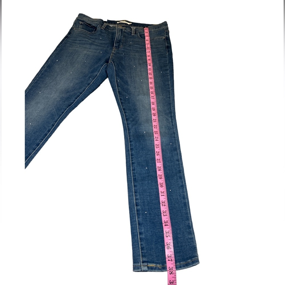 NWT! New Levi Woman’s 311 Shaping Skinny Studded Jean - Picture 6 of 13